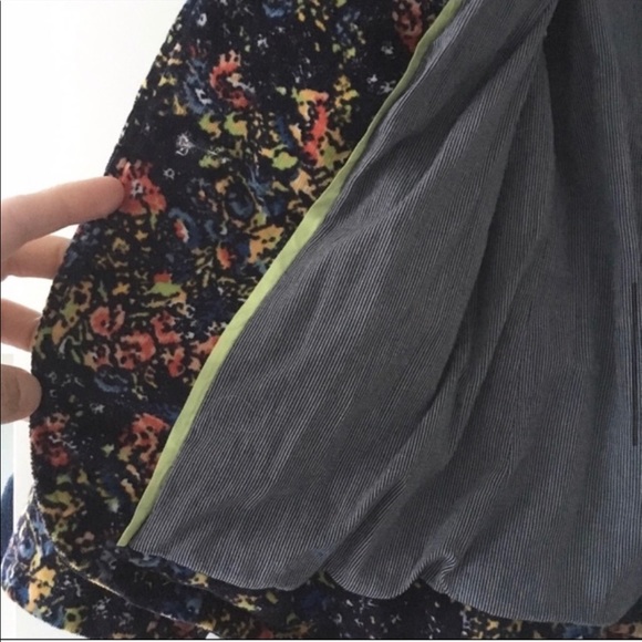 COPY - {Anthro} Cartonnier Floral Corduroy Blazer Jacket - Picture 6 of 8